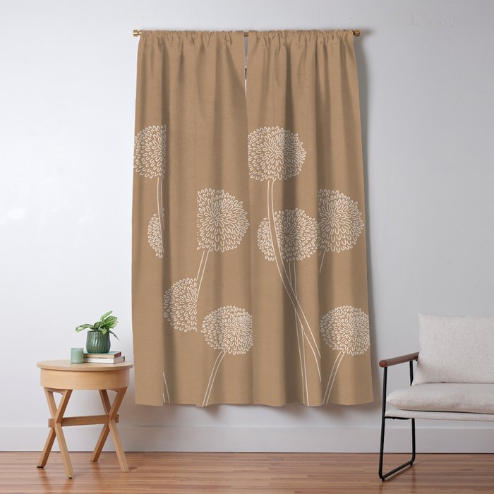 Dandelions 5 Window Curtain Gallery Image 5