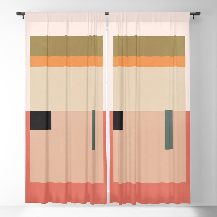 Minimal Geometric 154 Window Curtain Gallery Image 5
