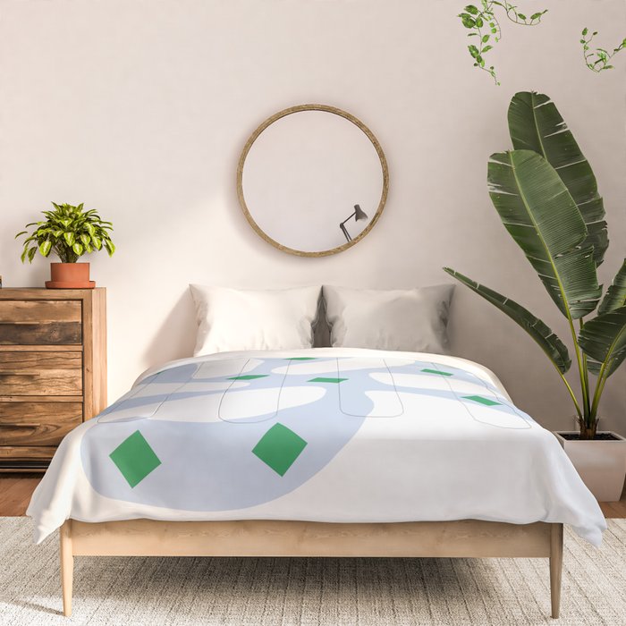 Periwinkle: Matisse Pastel Series 01 Comforter Gallery Image 3