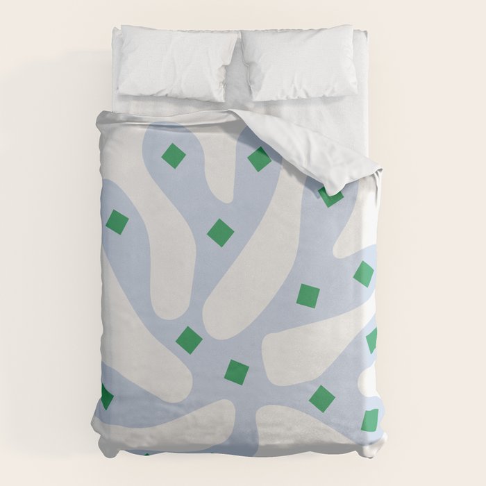 Periwinkle: Matisse Pastel Series 01 Duvet Cover Gallery Image 1