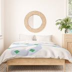 Periwinkle: Matisse Pastel Series 01 Duvet Cover Gallery Image 3