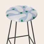 Periwinkle: Matisse Pastel Series 01 Stool Gallery Image 2