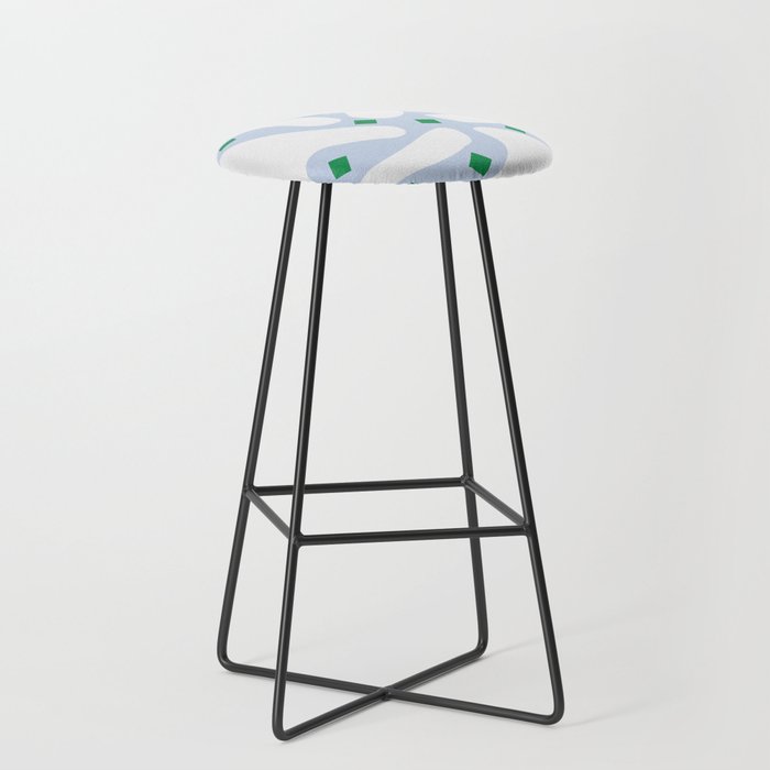 Periwinkle: Matisse Pastel Series 01 Stool Gallery Image 1