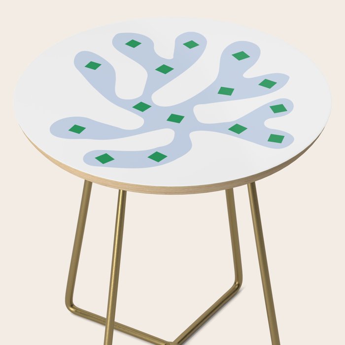 Periwinkle: Matisse Pastel Series 01 Side Table Gallery Image 2