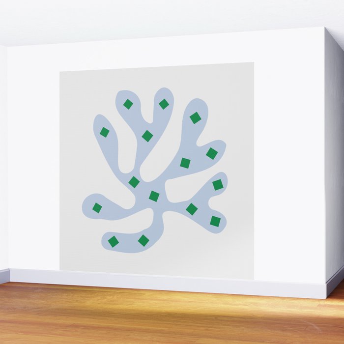 Periwinkle: Matisse Pastel Series 01 Wall Mural Gallery Image 2