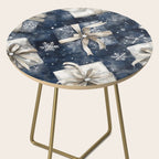 Christmas Winter Gifts Presents Watercolor Illustration Side Table Gallery Image 2