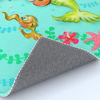 Mermaid Cat with Ukulele Rug Gallery Image 4