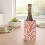 Living Coral Organic Pattern 2 Wine Chiller Gallery Image 4