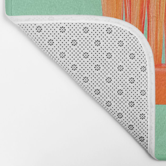 Toothpaste Cat Bath Mat Gallery Image 2