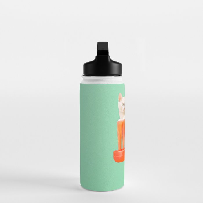 Toothpaste Cat Water Bottle Gallery Image 3