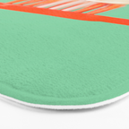Toothpaste Cat Bath Mat Gallery Image 3