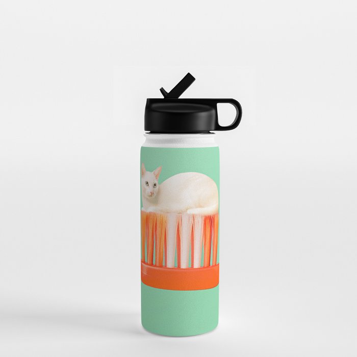 Toothpaste Cat Water Bottle Gallery Image 1