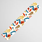 Echo of Innocence | Botanical Nature Eclectic Plants | Vintage Floral Rustic Spring Garden Blossom Table Runner Gallery Image 3