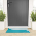 Two Tone Line Curvature IV Welcome Mat Gallery Image 3