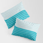 Two Tone Line Curvature IV Pillow Sham Gallery Image 3