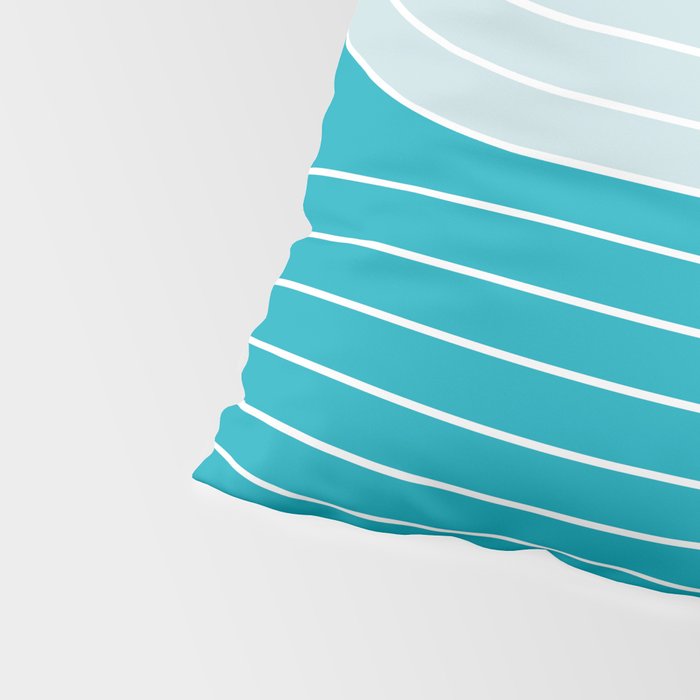 Two Tone Line Curvature IV Pillow Sham Gallery Image 4