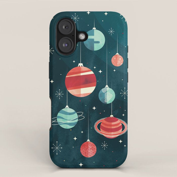 Joy to the Universe (in Teal) iPhone Case Gallery Image 1