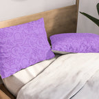 Fun halloween cartoon doodle art pattern Pillow Sham Gallery Image 2