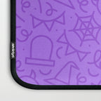 Fun halloween cartoon doodle art pattern Laptop Sleeve Gallery Image 3