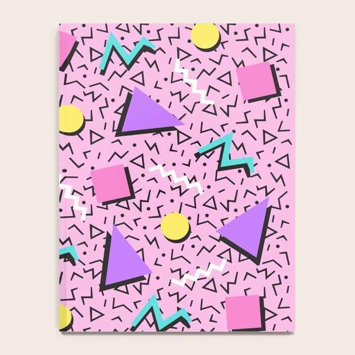 Memphis pattern 123 - 80s / 90s Retro Notebook Gallery Image 4