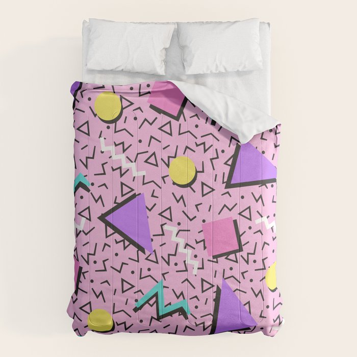 Memphis pattern 123 - 80s / 90s Retro Comforter Gallery Image 6