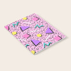 Memphis pattern 123 - 80s / 90s Retro Notebook Gallery Image 2