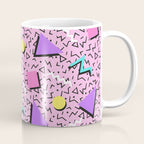 Memphis pattern 123 - 80s / 90s Retro Coffee Mug Gallery Image 1