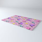 Memphis pattern 123 - 80s / 90s Retro Rug Gallery Image 3
