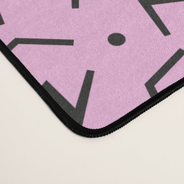 Memphis pattern 123 - 80s / 90s Retro Desk Mat Gallery Image 4