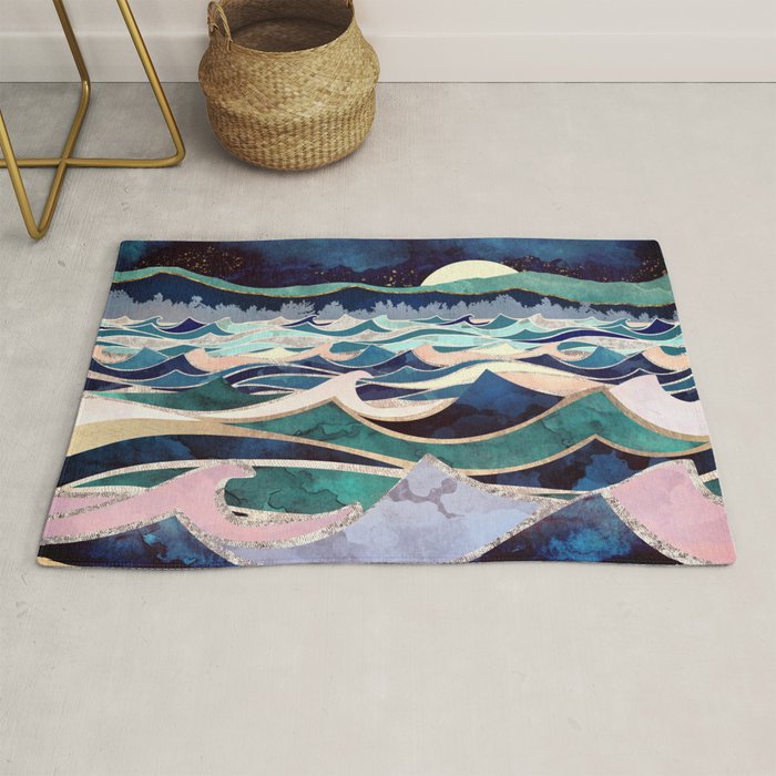 Moonlit Ocean Rug Gallery Image 1
