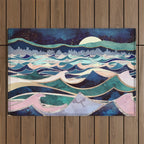 Moonlit Ocean Outdoor Rug Gallery Image 1