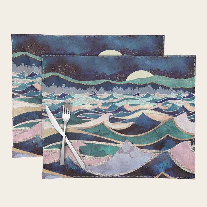 Moonlit Ocean Placemat Gallery Image 1