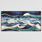 Moonlit Ocean Desk Mat Gallery Image 3