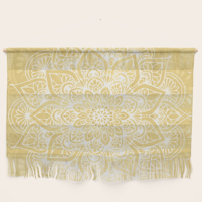 Mandala, Floral, Sun, Wall Art Boho Wall Hanging Gallery Image 1