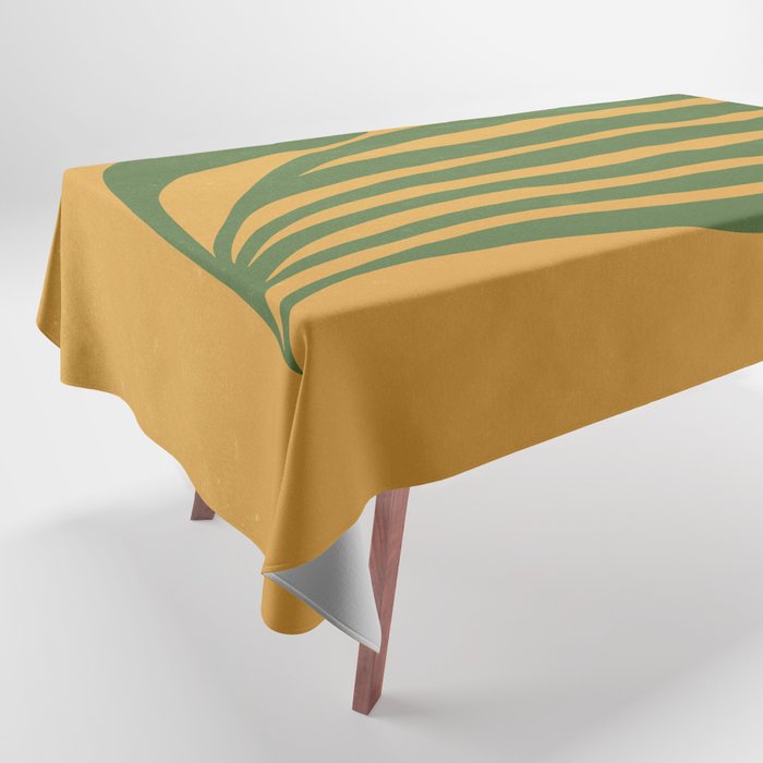 Golden Sunset: Paper Cutouts Matisse Edition  Tablecloth Gallery Image 1