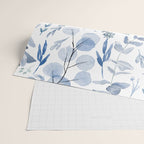Blue Eucalyptus Pattern Wrapping Paper Gallery Image 2