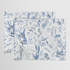 Blue Eucalyptus Pattern Placemat Gallery Image 1