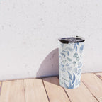 Blue Eucalyptus Pattern Travel Mug Gallery Image 4