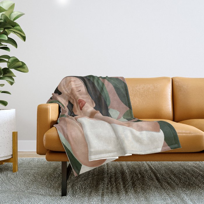 Gentle Beauty Throw Blanket Gallery Image 1