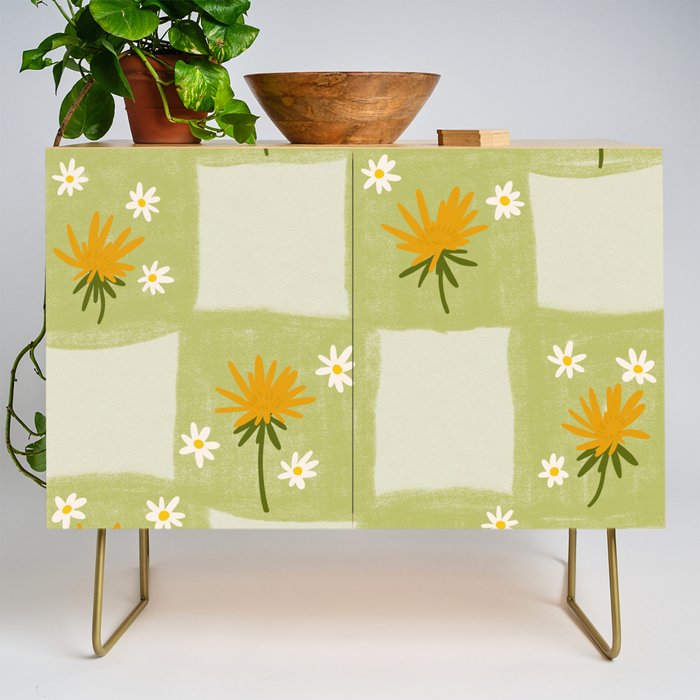 Dandelion Checkerboard Credenza Gallery Image 1
