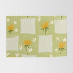 Dandelion Checkerboard Rug Gallery Image 2