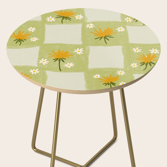 Dandelion Checkerboard Side Table Gallery Image 2