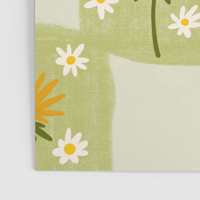 Dandelion Checkerboard Poster Gallery Image 3