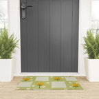 Dandelion Checkerboard Welcome Mat Gallery Image 3