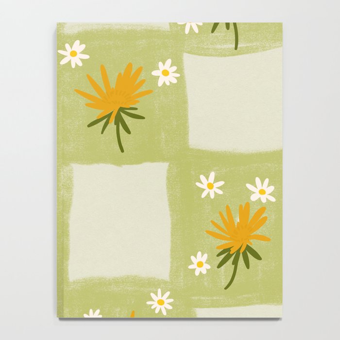 Dandelion Checkerboard Notebook Gallery Image 4