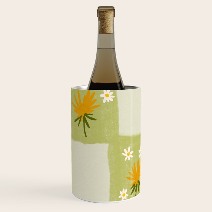 Dandelion Checkerboard Wine Chiller Gallery Image 3