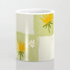 Dandelion Checkerboard Coffee Mug Gallery Image 4