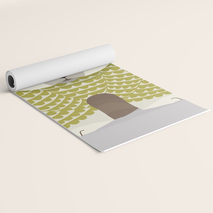 Whimsical Wombat Yoga Mat Gallery Image 2