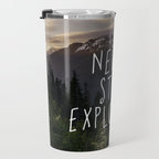 Never Stop Exploring - Nature Photography Travel Mug Gallery Image 3