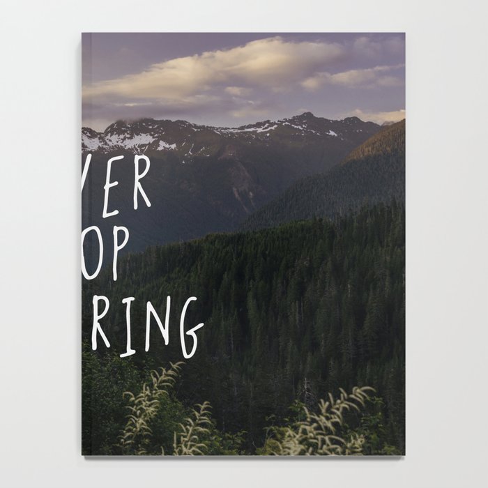 Never Stop Exploring - Nature Photography Notebook Gallery Image 4